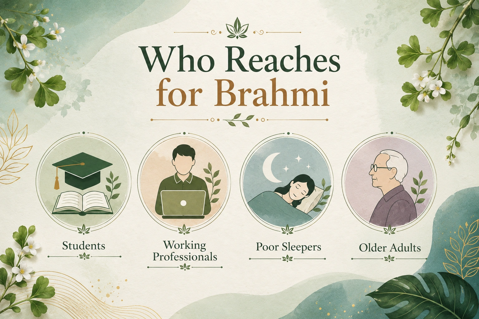 Inforgraphic on who actually benefits from brahmi